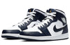 Air Jordan 1 Mid 'Obsidian White' 554724-174