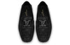 LOUIS VUITTON Monte Carlo Moccasin Shoes 'Black Plaid Top' 1ABFVC