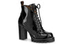 (WMNS) LOUIS VUITTON LV Star Trail Ankle Boots 'Black with Conor Monogram' 1A5MZU