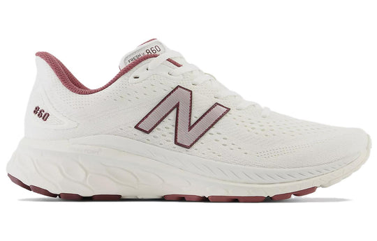 New Balance 860 Shoes 'White Burgundy' M86013S