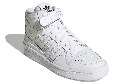 (WMNS) adidas Swarovski x Forum Mid 'White Black' GY0819