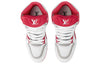 LOUIS VUITTON LV Ankle Trainers 'White Red Grey' 1ABLS9