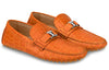 LOUIS VUITTON Hockenheim Moccasin Shoes 'Orange' 1A4U0Q