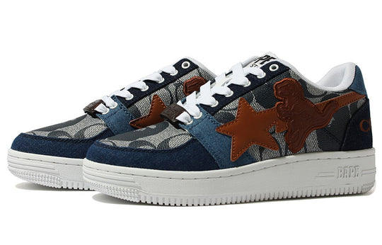 (WMNS) A BATHING APE Bape Sta Patent Leather x Coach 1I70-191-013-BW
