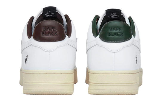 A Bathing Ape Bape Sta Leather Low 'White' 1I70-191-018-WHITE