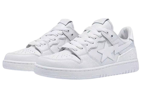 A BATHING APE Sk8 Sta 'All White' 1I70-191-010-WHITE