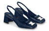 (WMNS) LOUIS VUITTON Shake Slingback Pumps 'Navy' 1ABH7X