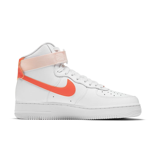 (WMNS) Nike Air Force 1 High 'White Orange Pearl' 334031-118