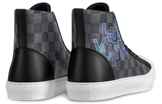LOUIS VUITTON Tattoo Ankle Sneakers 'Grey' 1A7Q9G