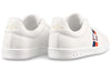 LOUIS VUITTON Luxembourg Sneakers 'White Orange' 1A57U4