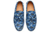 LOUIS VUITTON Palm Spring Moccasin Shoes 'Blue Camo with Logo Monogram' 1A3TPO