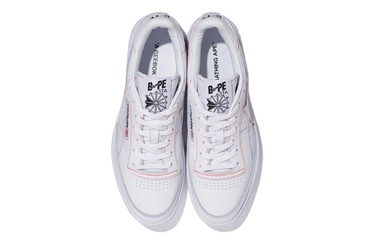 (WMNS) A Bathing Ape x Reebok Low 'White' 1H73-291-901