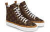 (WMNS) LOUIS VUITTON LV Stellar Monogram High-top Sport Shoes Multi 1A65UU
