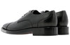 Balenciaga Logo Cap Toe Derby Shoes 'Black' 590716WA7201000