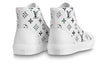 LOUIS VUITTON Tattoo Ankle Sneakers 'White with Colorful Monogram' 1A8KH6