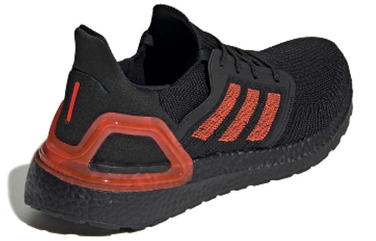 adidas UltraBoost 20 'Black Solar Red' EG0698