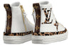 (WMNS) LOUIS VUITTON LV Stellar High-Top Sports Shoes White 1A5NP2