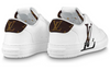 (WMNS) LOUIS VUITTON Charlie Sneakers 'White with Brown Side Logo' 1AADOW