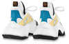 (WMNS) LOUIS VUITTON Archlight 2.0 Platform Sneakers 'White Yellow Grey' 1ABIIC