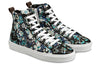 (WMNS) LOUIS VUITTON LV Stellar High-Top Sneakers Blue/Black 1A5N8O