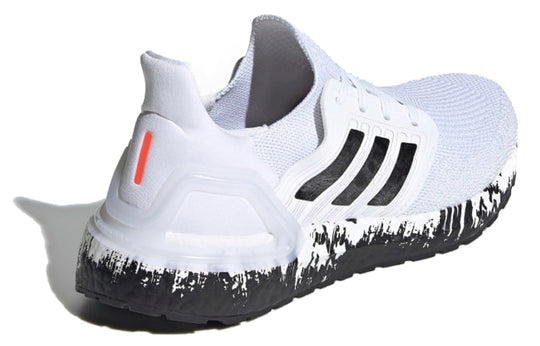 (WMNS) adidas UltraBoost 20 'Paint Splatter - White Black' EG1370