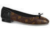 (WMNS) LOUIS VUITTON Joy Ballerina Shoes 'Brown Monogram' 1A87XU