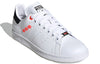 (WMNS) adidas originals Stan Smith 'White Black Orange' FY0265