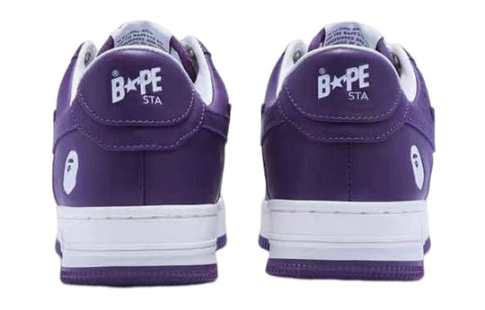 (WMNS) A BATHING APE Sta Leather 'Purple' 1I70-291-006-PURPLE