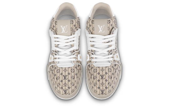 LOUIS VUITTON LV Trainer Sneakers 'Beige Monogram' 1ABG0J