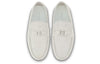 LOUIS VUITTON Hockenheim Moccasin Shoes 'White Minimonogram' 1ABM3T