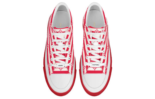 (WMNS) LOUIS VUITTON Stellar Sneakers 'White Red' 1A7U4R