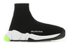 (WMNS) Balenciaga Speed High-Top Black/White 587280W2DBD1171