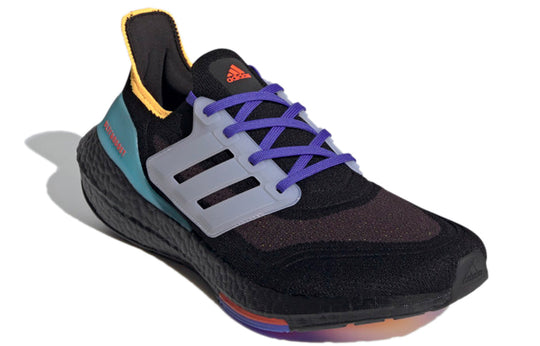 adidas UltraBoost 21 'Black Pulse Aqua' S23870