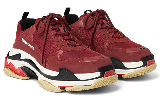 Balenciaga Triple S Sneaker 'Burgundy' 536737W09OM5504