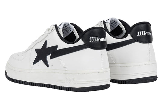(WMNS) A BATHING APE x jjjjound Bape Sta Low 'Black White' 1I73-291-911-BLCKWHITE