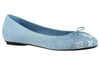 (WMNS) LOUIS VUITTON Pool Pillow Ballet Shoes 'Blue with Tip Monogram' 1AB1LD