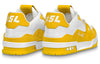 LOUIS VUITTON LV Trainers 'White Yellow' 1ABOIC