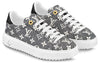 (WMNS) LOUIS VUITTON Time Out Sneakers 'Grey Denim Monogram' 1AAW2Q