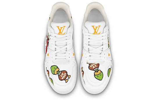 LOUIS VUITTON x Nigo Trainers 'White with Duck Monogram' 1A9JBW