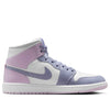 (WMNS) Air Jordan 1 Mid 'Indigo Haze Doll White' BQ6472-510