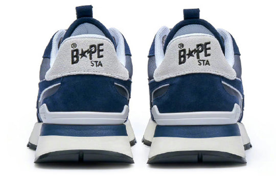 (WMNS) A BATHING APE Road Sta Express Leather Low 'Blue' 1I70-291-014-BLUE