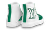 LOUIS VUITTON Tattoo Ankle Sneakers 'White Green' 1A8XWQ