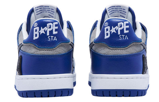 (WMNS) A Bathing Ape Sk8 Sta 'Grey Blue' 1I80-291-010-GREYB