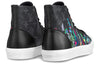LOUIS VUITTON Tattoo Ankle Sneakers 'Black Monogram with Garden' 1A7R2A
