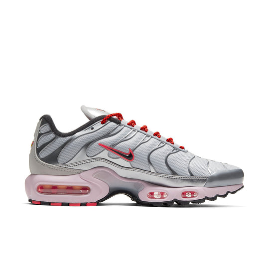 (WMNS) Nike Air Max Plus 'Metallic Silver Bright Crimson' CT2545-001