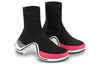 (WMNS) LOUIS VUITTON LV Archlight High-Top Sports Shoes Black/Red 1A52JR