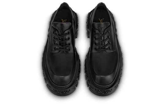 LOUIS VUITTON LV Baroque Derby Shoes 'Black' 1AAZ4Z