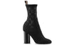 (WMNS) LOUIS VUITTON Silhouette Ankle Boots 'Black with Logo Monogram' 1A3MIW