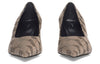 (WMNS) Balenciaga 60mm Square Knife BB Monogram pumps 'Tan' 707353W2I103020