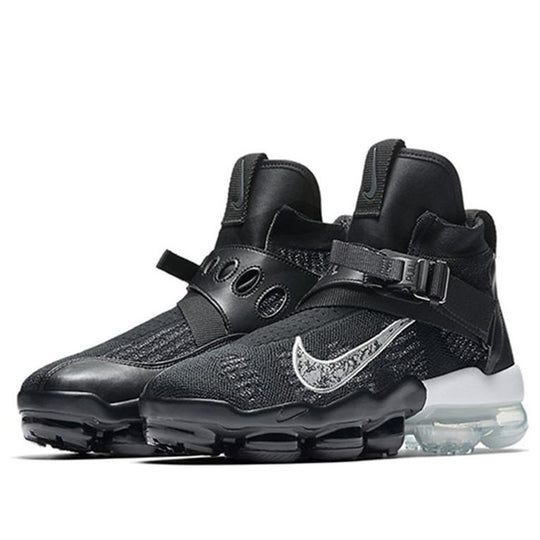 Nike Air VaporMax Premier Flyknit 'Black Metallic Silver' AO3241-002